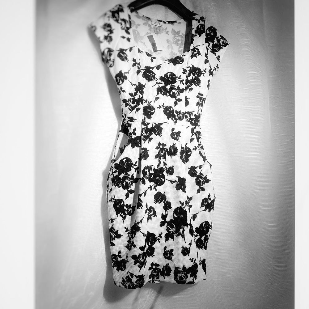 Bold Summer Floral Dress
